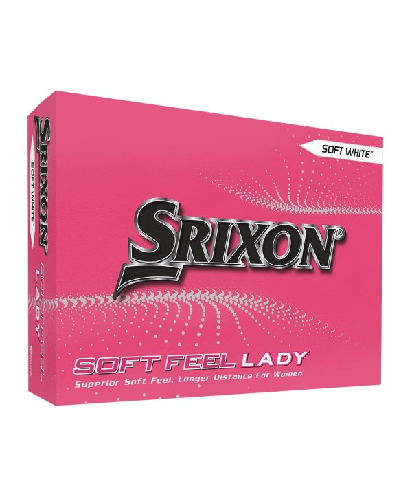Dámské golfové míčky Srixon Soft Feel (12 ks)