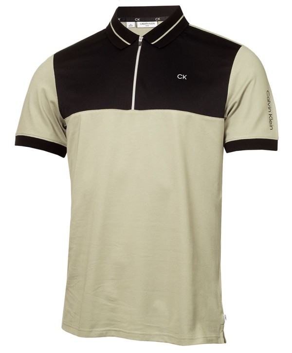 Pánske golfové tričko Calvin Klein Whitman Zipped