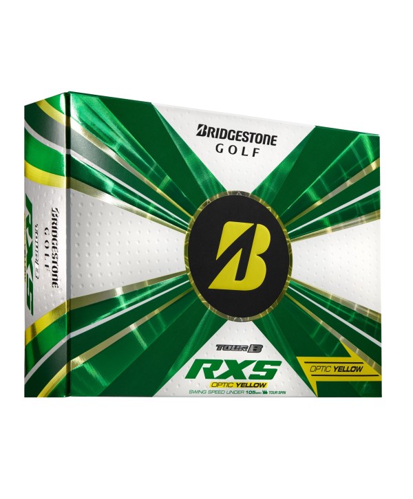 Bridgestone Tour B RXS Yellow Golf Balls (12 Balls)