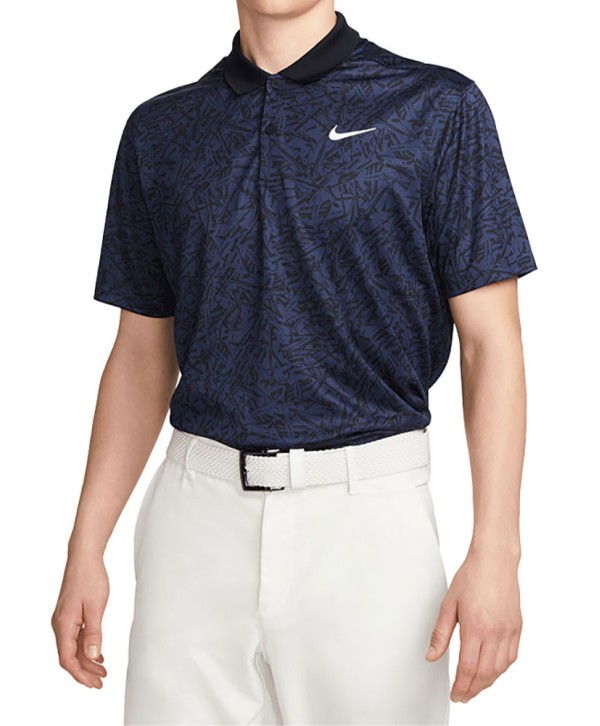 Pánske golfové tričko Nike Dri-Fit Victory+ Allover Print