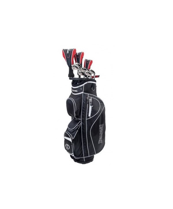 Spalding Mens SX35 Golf Package Set - 1 Inch Long (Steel/Graphite)