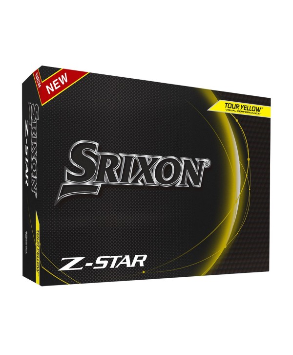 Srixon Z-Star Tour Yellow Golf Balls (12 Balls) 