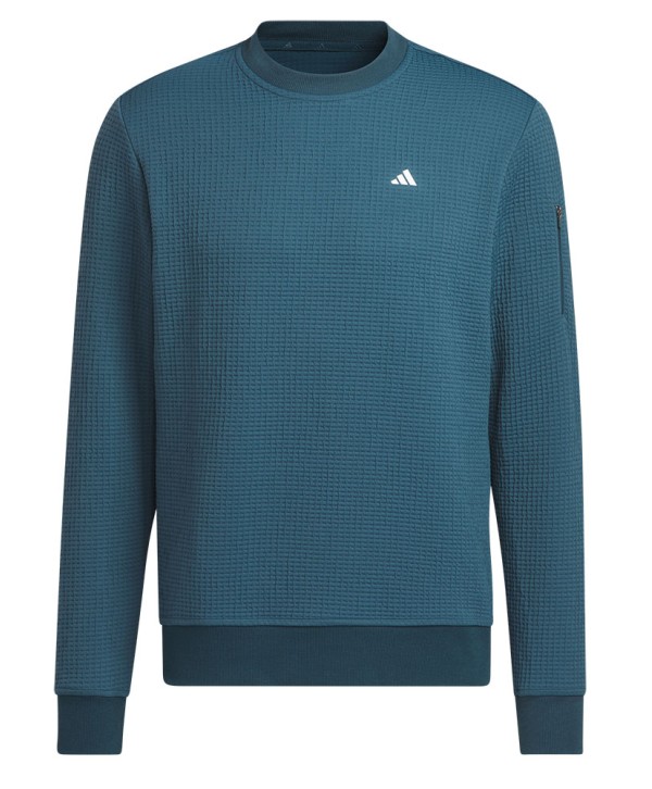 adidas Mens Ultimate 365 Tour COLD.RDY Crewneck Pullover