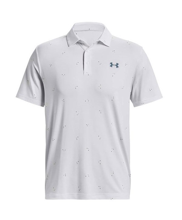 Under Armour Mens Playoff 3.0 Scatterdot Printed Polo Shirt