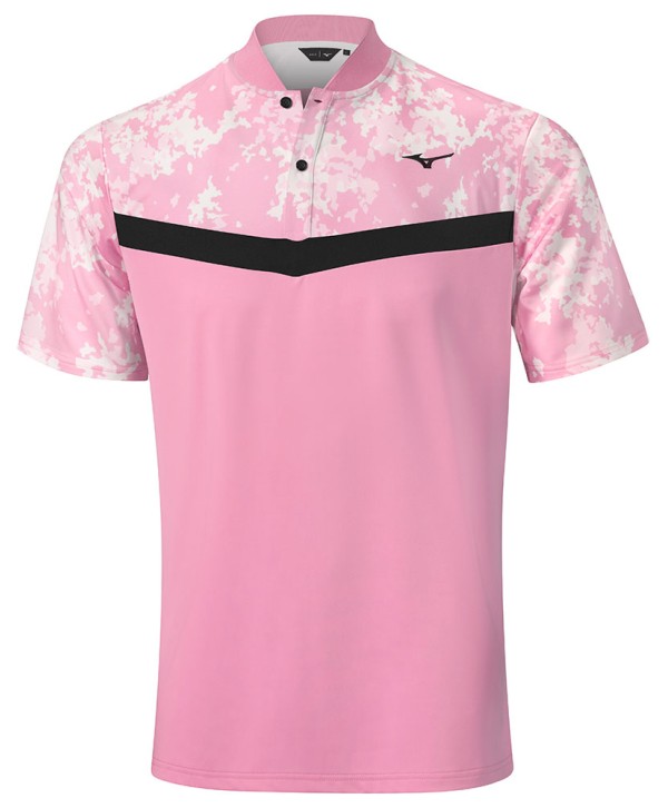 Pánské golfové triko Mizuno Floral GC