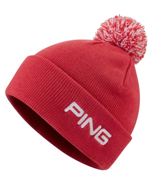 Zimní golfová čepice Ping Cresting Knit Bobble