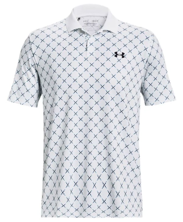 Under Armour Mens Performance 3.0 Printed Polo Shirt
