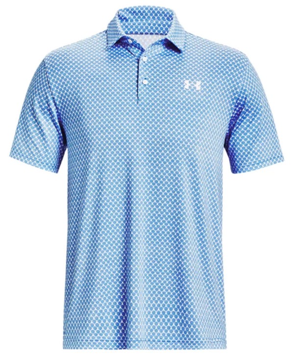 Under Armour Mens Playoff 3.0 Allover Printed Polo Shirt