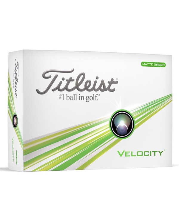 Golfové míčky Titleist Velocity Greren (12 ks)