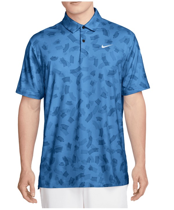 Pánské golfové triko Nike Dri-Fit Tour Micro Print