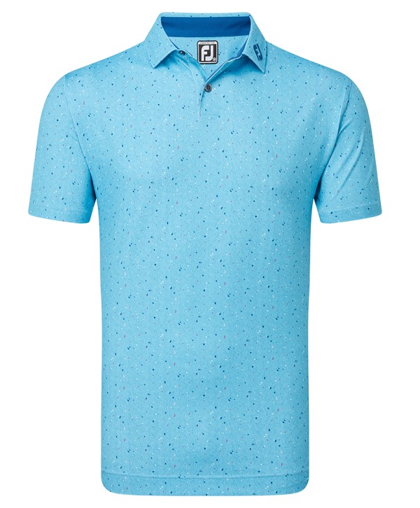 Pánske golfové tričko FootJoy Tweed Texture Pique