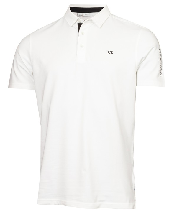 Calvin Klein Mens Uni Polo Shirt - Platinum Collection