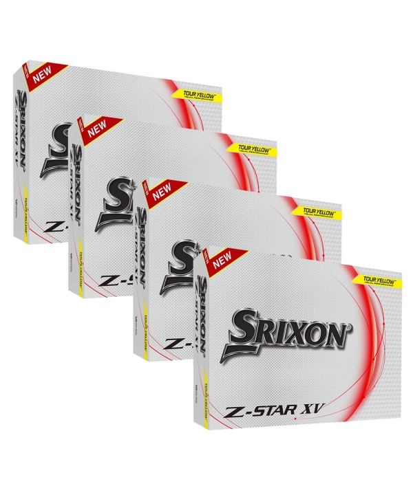 Srixon Z-Star XV Golf Balls (48 Balls) - 4 For 3