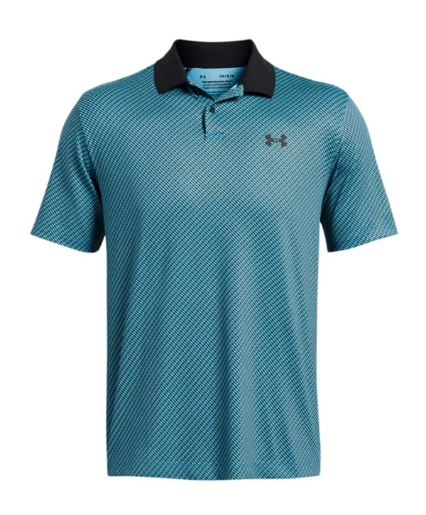 Under Armour Mens Performance 3.0 Printed Polo Shirt