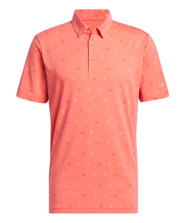 Panské golfové tričko Adidas Go-To Print