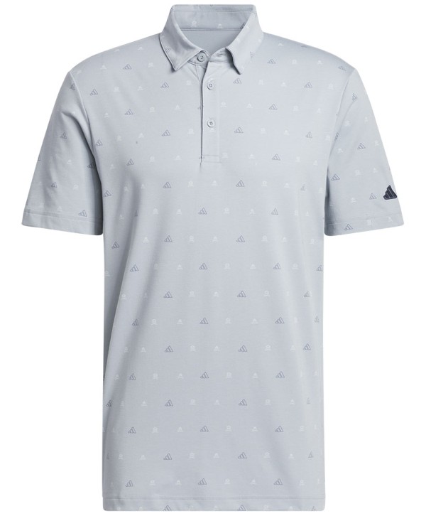 Panské golfové tričko Adidas Go-To Mini-Crest Print