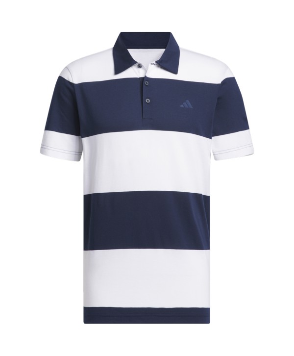 Panské golfové tričko Adidas Colourblock Rugby Stripe