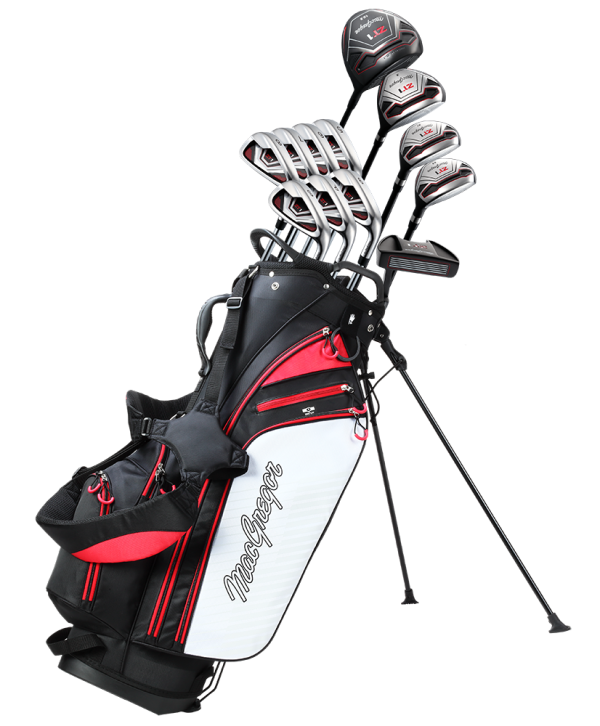 MacGregor Mens ZT1 Golf Package Set (Steel/Graphite)