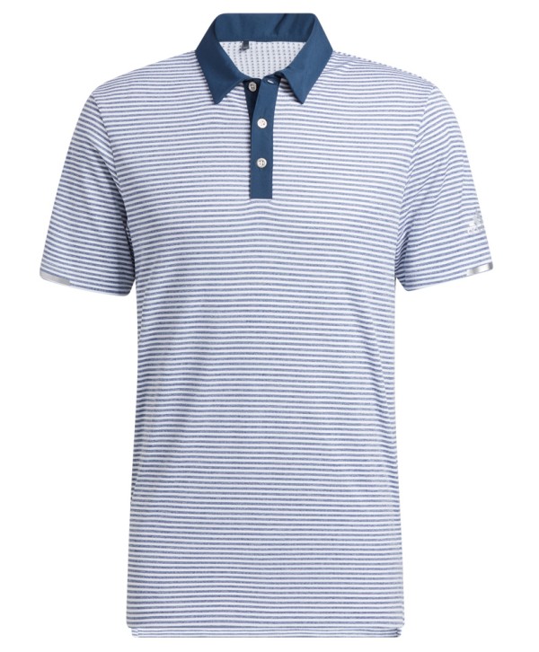 Pánske golfové tričko Adidas Heat.RDY Microstripe