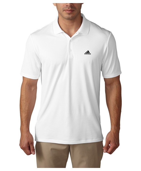 Adidas Mens Performance Polo Shirt (Logo on Chest)