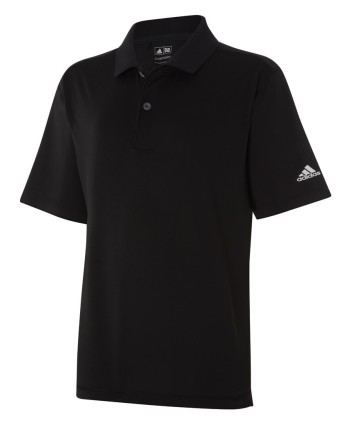 Adidas Boys Solid Jersey Polo Shirt