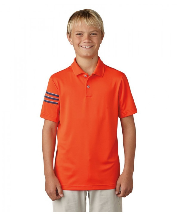 Dětské golfové triko Adidas 3-Stripes