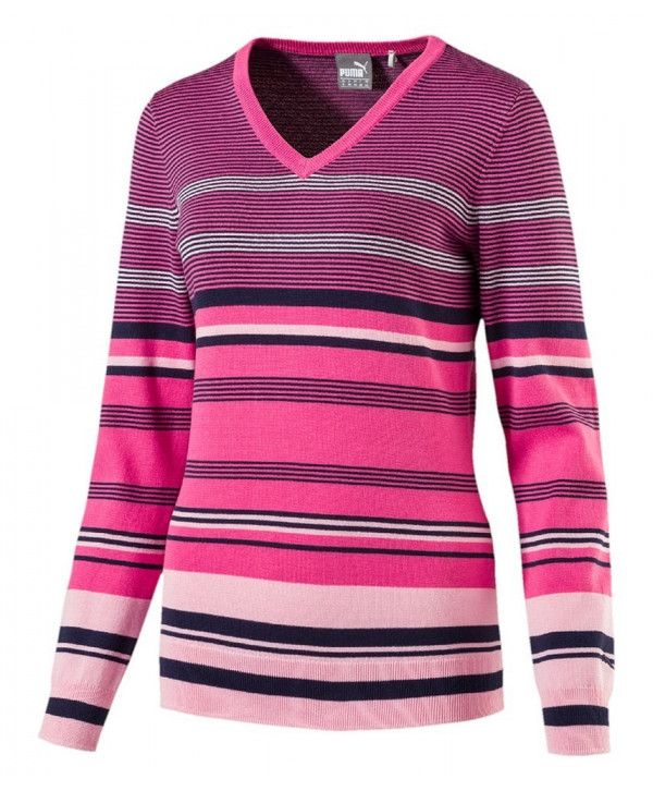 Puma Golf Ladies Depths V Neck Sweater