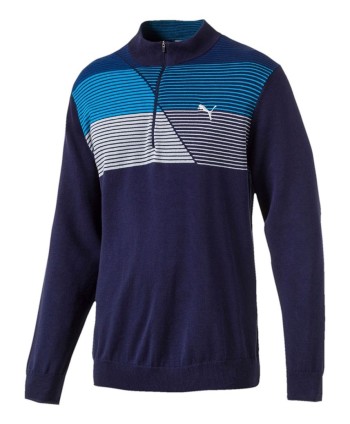 Puma Golf Mens Levels Quarter Zip Sweater