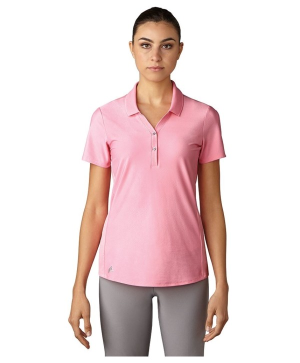 Dámské golfové triko Adidas Essential Jacquard Polo Shirt