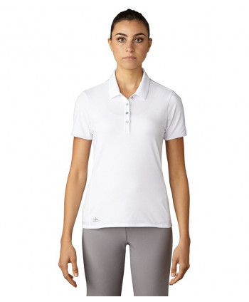 Adidas Ladies Essentials Cotton Hand Short Sleeve Polo Shirt
