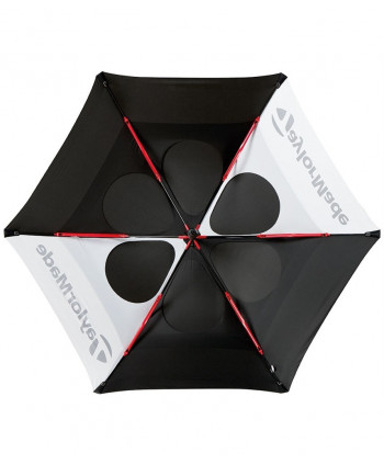 TaylorMade TP Tour 68 Inch Double Canopy Umbrella