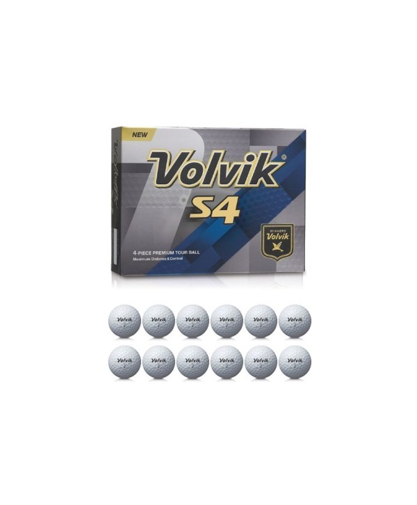 Golfové míčky Volvik S4 (12 ks)