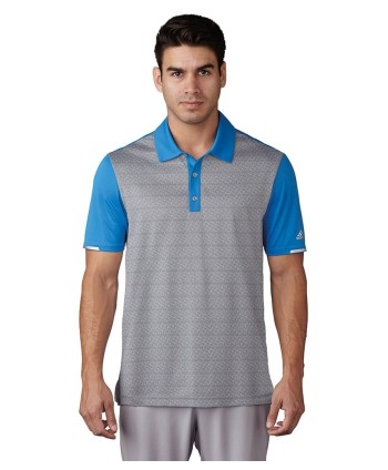 Pánské golfové triko Adidas ClimaChill Tri-Geo Print