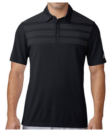 Adidas Mens Body Mapped Competition Polo Shirt