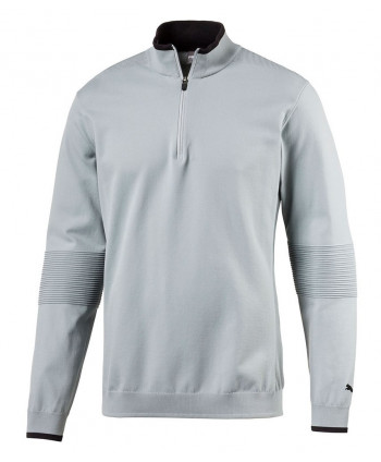 Pánská golfová mikina Puma Evoknit Seamless Quarter Zip Sweater