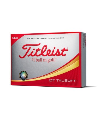 Golfové míčky Titleist DT TruSoft 2018