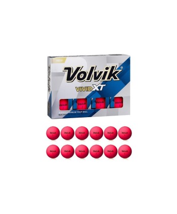 Golfové míčky Volvik Vivid XT (12 ks)