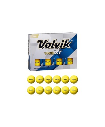 Golfové míčky Volvik Vivid XT (12 ks)