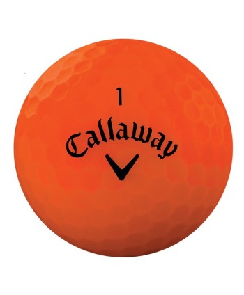 Golfové míčky Callaway Superhot Bold Matte Orange