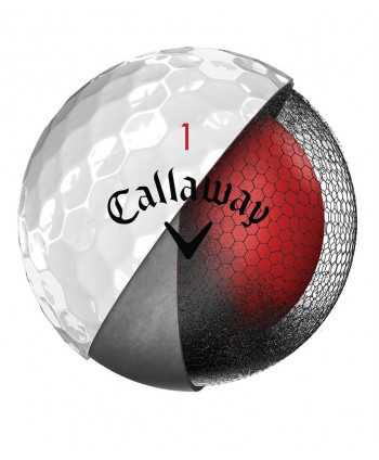 Golfové míčky Callaway Chrome Soft
