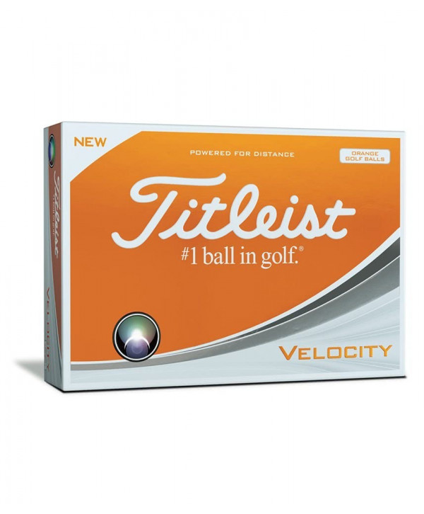 Titleist Velocity Pink Golf Balls (12 Balls) 2018