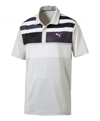 Pánské golfové triko Puma Road Map Asym Polo Shirt