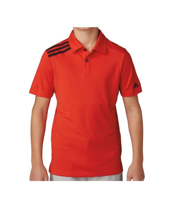 Dětské golfové triko Adidas 3-Stripes Solid