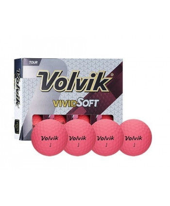 Golfové míčky Volvik Vivid Soft (12 ks)