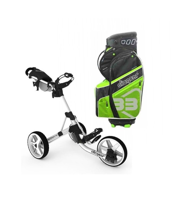 Golfový bag Cobra Ultralight + golfový vozík Clicgear 3.5+