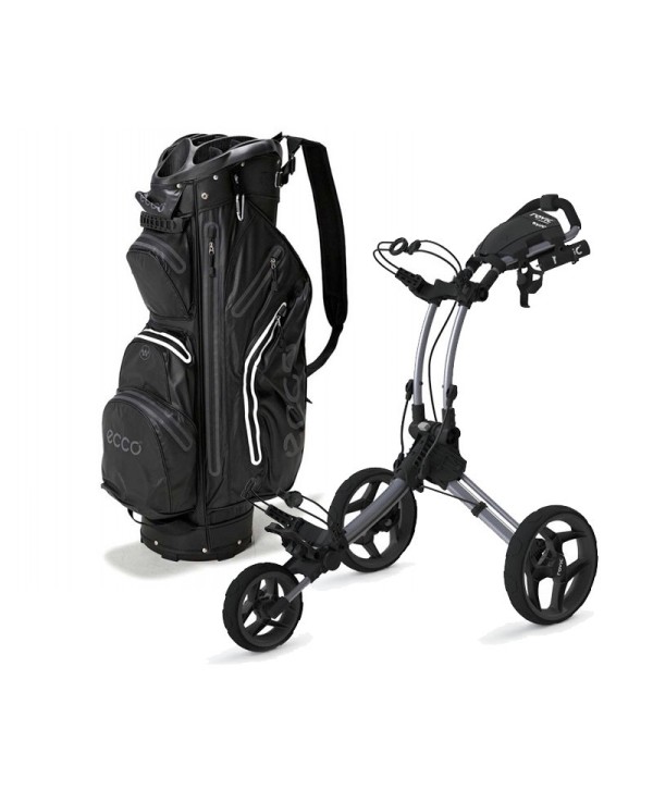 Golfový bag Ecco Watertight  + golfový vozík Rovic RV1C