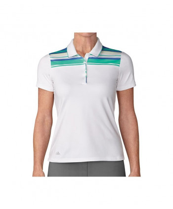Dámské golfové triko Adidas Ultimate 365 Stripe Merch
