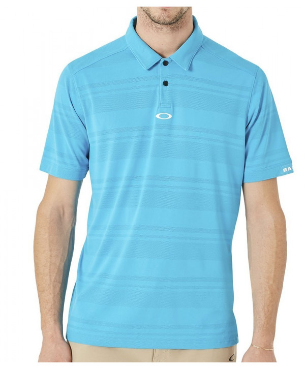 Pánske golfové tričko Oakley Aero Stripe Jacquard