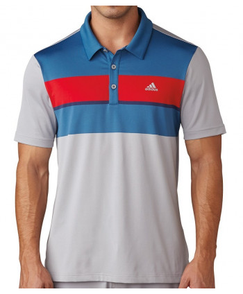 Adidas Mens ClimaChill Pixel Print Polo Shirt