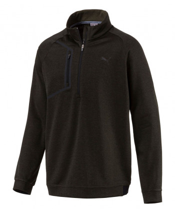 Dámská golfová mikina Puma Evoknit Seamless Quarter Zip Pullover